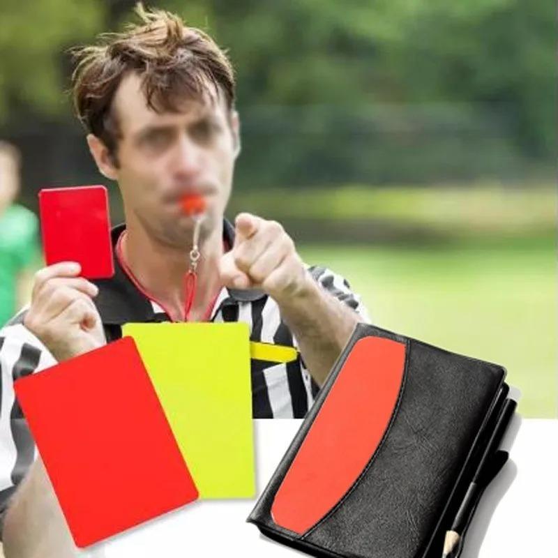 Referee Set Football Referee Cards Notebook Football Pencil