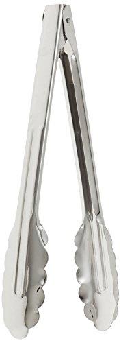 

Endoshoji BBV04 Commercial All Purpose Tongs, 18-0 Stainless Steel, Made in Japan