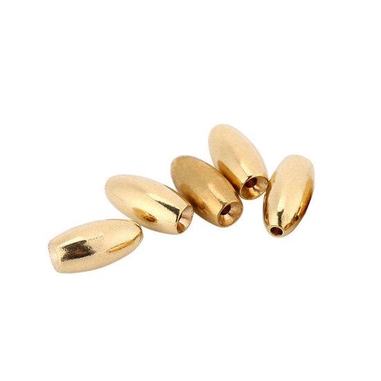 

5 шт. пуля, медное свинцовое грузило, весы для рыбы, слайдер, приманка, инструмент для ловли рыбы 5g золотистый