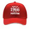One MADE IN  AGED to PERFECTION Lightweight Printed Available as a Couples Set in Multiple C Sandwich Baseball Cap