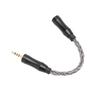 3.5mm to 2.5mm Sound Cable Female to Male Single Crystal Copper Core 8 Strands Lossless Sound