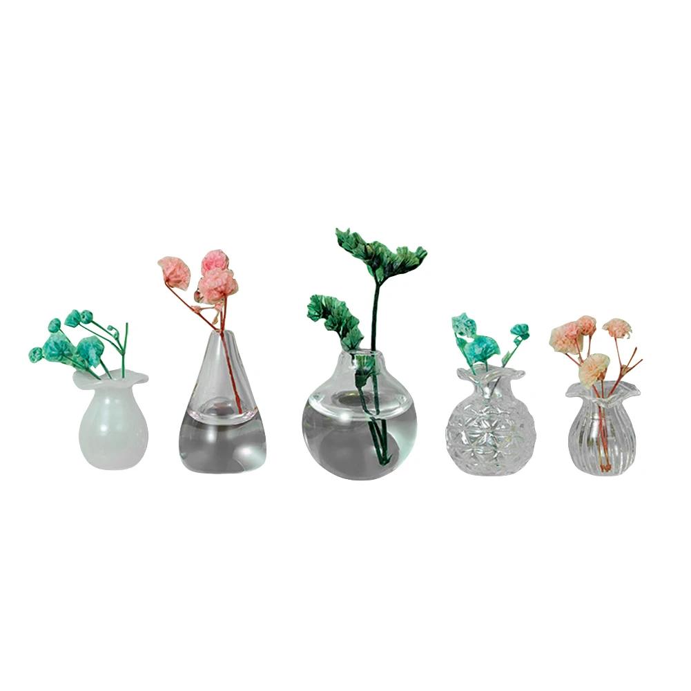 Ceramics Vase Fridge Magnet DIY Porcelain Vase Refrigerator Magnet 3D Vase Decoration Magnet for Air Conditioners Fridge House