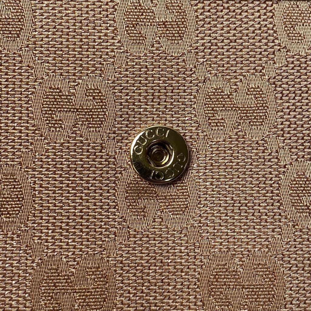 Used GUCCIPurse pink canvas/leather Women