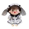 Dress Up 20cm Cotton Doll's Clothes Multicolor Star Doll Clothes Doll Lolita Dress  Children Gift