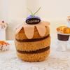 Afternoon Tea Plush Dessert Doll - Cute Food Ornament for Home Decor.