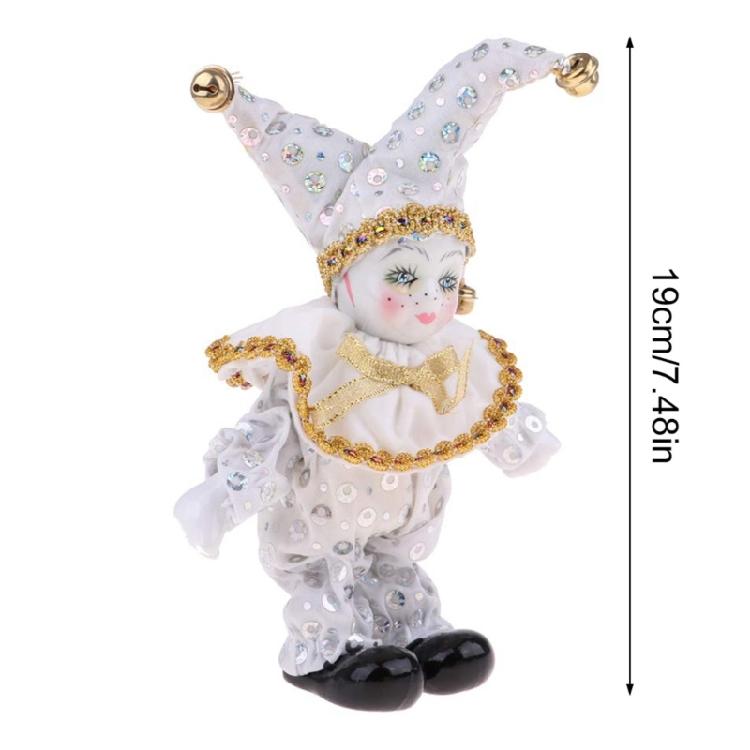 Schönes Dreieck Porzellanpuppen-Ornament für Paare, Freunde oder Heim-Enthusiasten Italienische Liebes-Anhängerpuppen