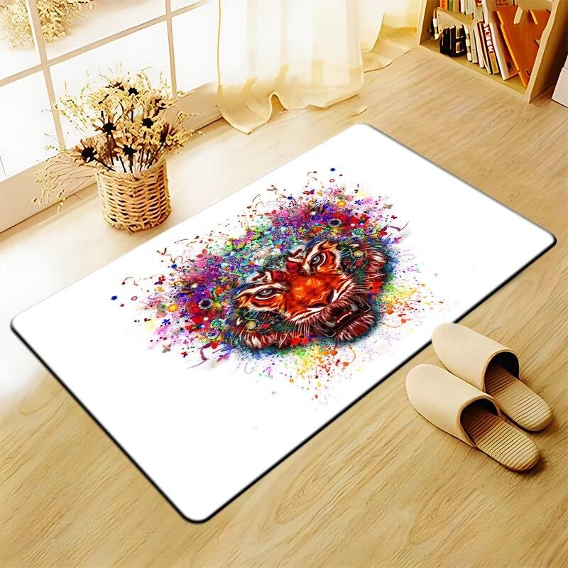 3D Art printing Tiger Printed Carpet for Living Room Large Area Rug Soft Carpet Home Decoration Mats Boho Rugs Dropshipping