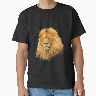 Lion Head Classic T-Shirt T-Shirt Made In US/AUS Size S-2XL Unisex T-Shirt
