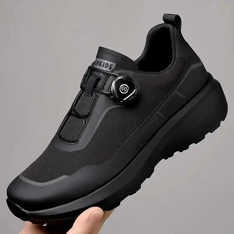 Parkour With Lacing Summer Walk Shoes Men Vulcanize Men's Luxury Sneakers Flat Sole Boots Sport Styling Tnis Snaeker