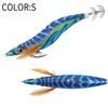 SWORDFISH Printed Luminous Wood Squid Lure Shrimp Artificial Hard Bait with Hooks for Sea Fishing and Lure Fishing