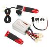 36V 800W Motor Speed Controller Throttle Twist Grip Electric Door Lock Kit Electric Bike Controller Kit