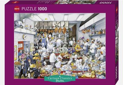 1000-piece HEYE Puzzle Creative Cooks 50x70cm 30028