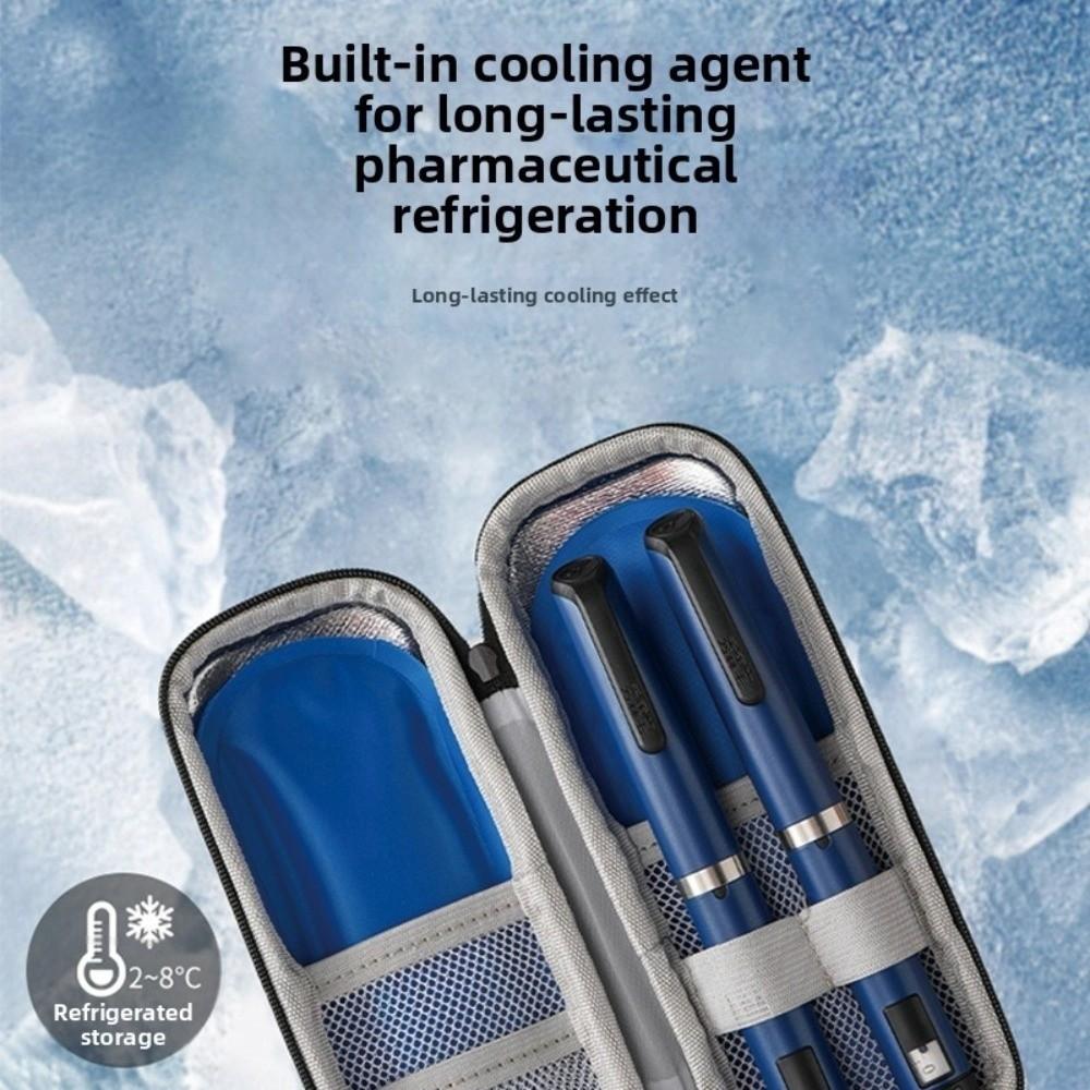 Refrigerated Insulin Cooling Bag Thermal Insulated Insulin Pens Storage Box Home Outdoor