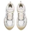 Anta Fuyiao Thick Sole Casual Leather Mesh Splicing Retro Height Increasing Low Top Dad Shoes Women Sneaker White Silver 122438897-1