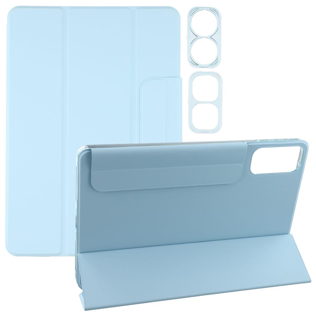 For Honor Pad GT/V9 Case Folding Stand Magnetic Leather Tablet Cover with Lens Frames