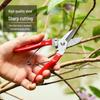 Labor-Saving Non-Slip Handle Stainless Steel Pruning Shears for Orchard and Garden