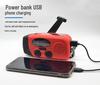 2000mAh Solar Hand Crank Emergency Radio with USB Charging and Disaster Prevention