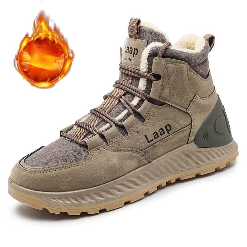 Зимние мужские кожаные ботинки — фото 3