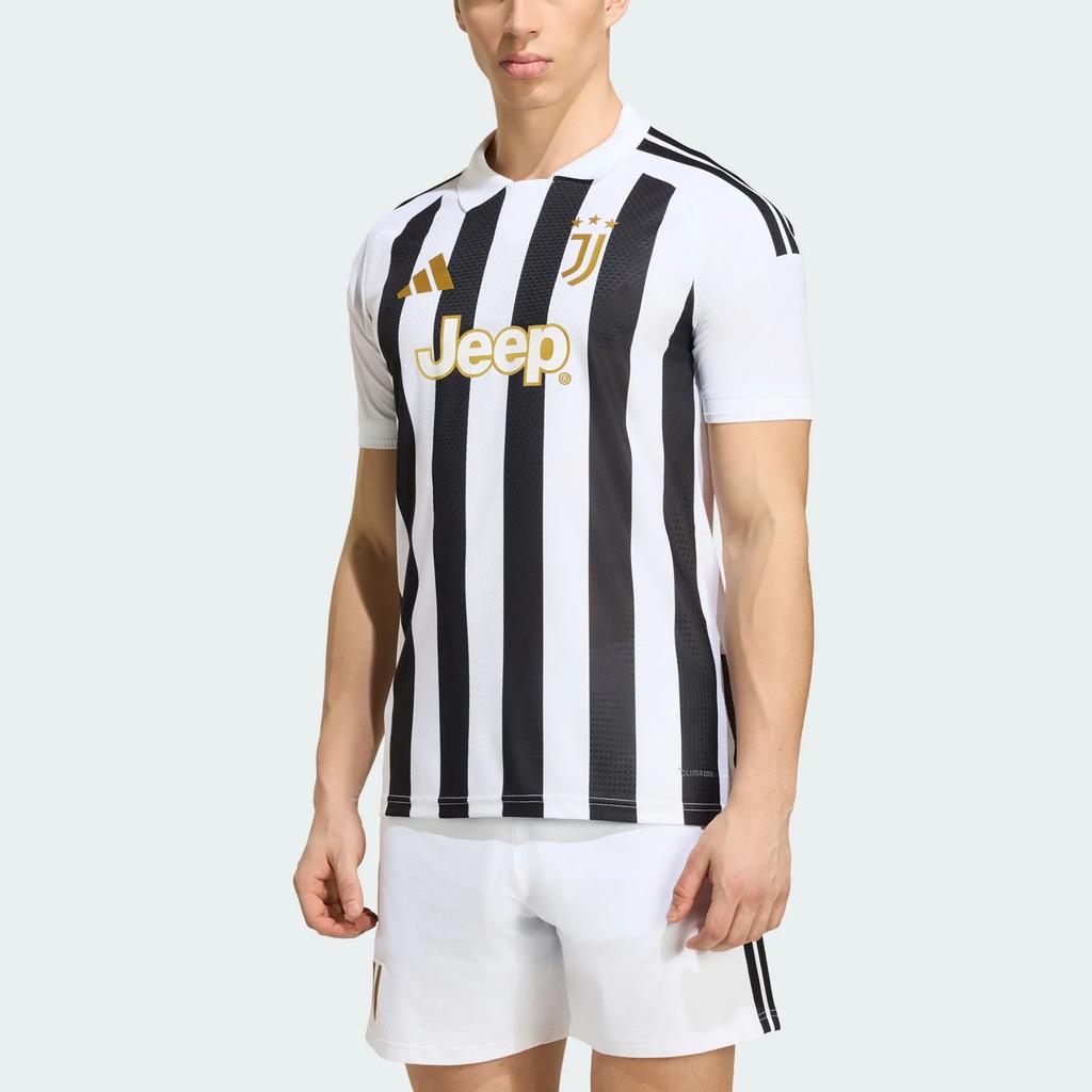 adidas Juventus 26/27 Home Authentic Jersey Asia Sizing Asia Sizing 'White Black' Men's KC2282
