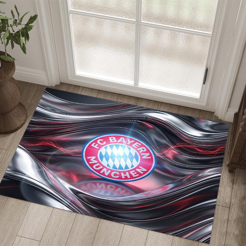 Miuncheno „Bayern“ dizaino kristalinis veliūrinis kilimas Jaukus Ne?Neslystantis raštuotas kilimas miegamajam, svetainei, prieškambariui