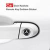 GLC GLB 2/5/10 Stück Auto Fernbedienung Schlüssel Aufkleber Aluminium Emblem Decal Für Mercedes Benz W206 W220 W210 W168 GLC W126 W140 W169 W177 W2