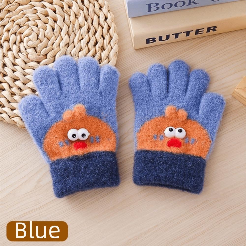 Barnes Varme Verktøy Vinter Barnehansker Fem Fingre Gutter og Jenter Kuldebestandig Hanske
