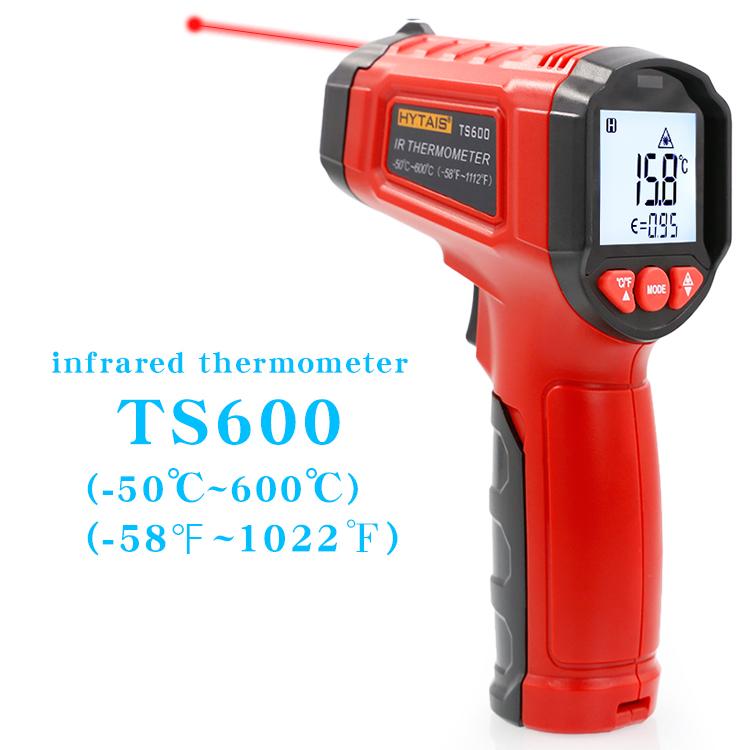 TS600 Infrared Non-Contact HYTAIS Thermometer Handheld Industrial High-Precision Electronic Temperature Gauge TS380