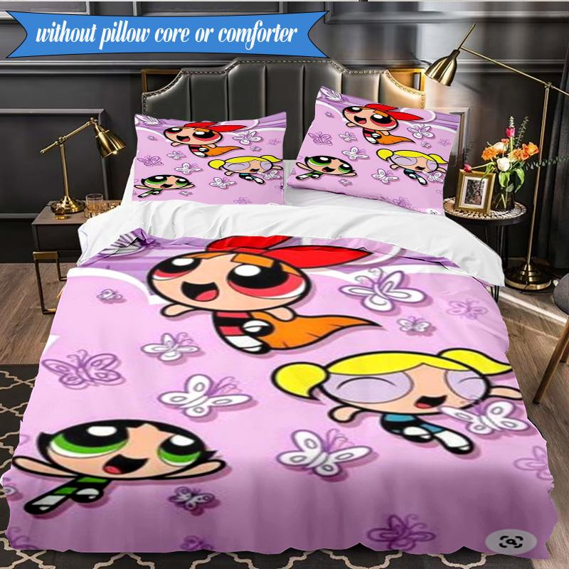 Power police  Adventure 3pcs K-pop music group Bedding set,Ideal for Bedroom, Dormitory,Including Duvet Cover And 2pcs Pillowcases,Fan gifts