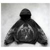 Unisex Oversized Hooded Sweatshirt With 3D Print Streetwear Long Sleeve Pullover Winter Casual Wear