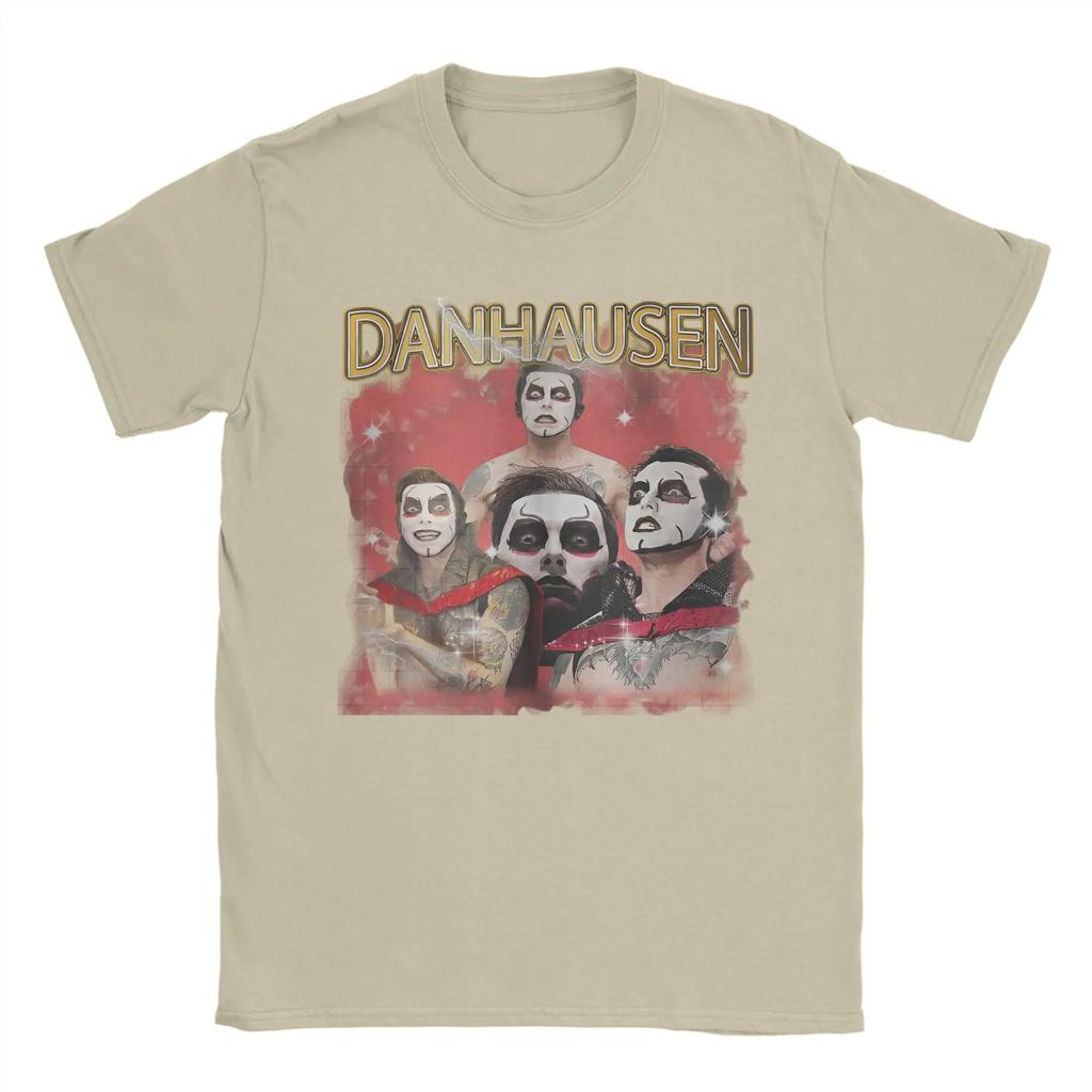 Men T-Shirts Danhausen Wrestler Wrestling Very Nice Very Evil Vintage Cotton Tees Short Sleeve T Shirt Round Neck Tops Plus Size