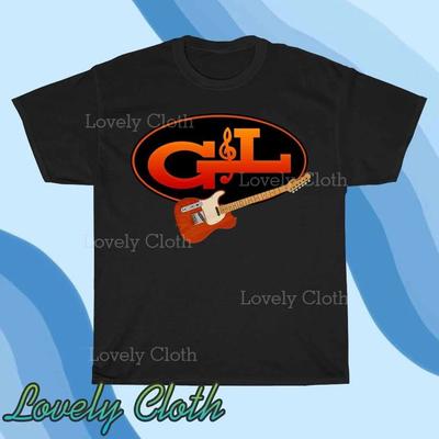 Camiseta con Logo de Música G&L Guitars Divertida Talla Americana S a 5XL Camiseta