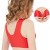 Underwear Seamless Thin Buckle Front Women Gather No Steel Ring Antisagging Sports Sleep Vest Bra