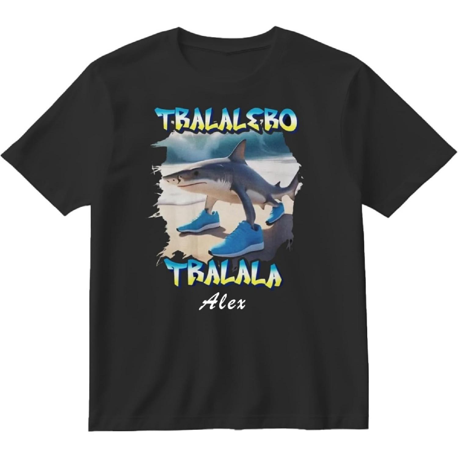 

Lirili Larila Funny Elefant Meme T-Shirt, Bootleg Rap Tee, Elefant Cactus Meme Shirts, Trending Memes Tees(1) XXXXXL чорний