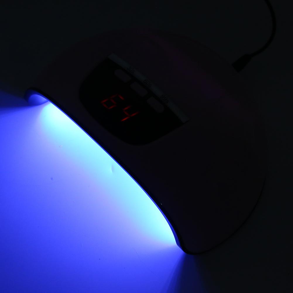 54W Nail Gel Curing Light 18 Light Chips Painless Infrared Sensor Nail Polish Dryer Light