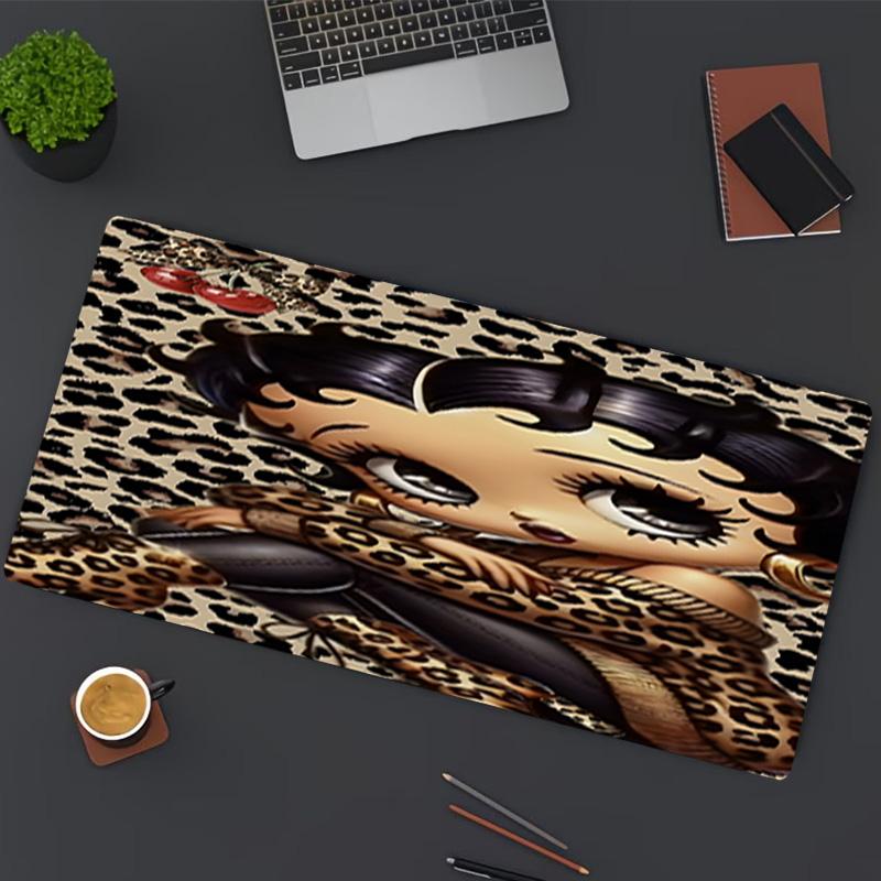 Betty Boop Print Mouse Pad, for Keyboard Pad Laptop PC Mat for Office Home Use, Desk Decor, Perfect Birthday Gift for Gamers