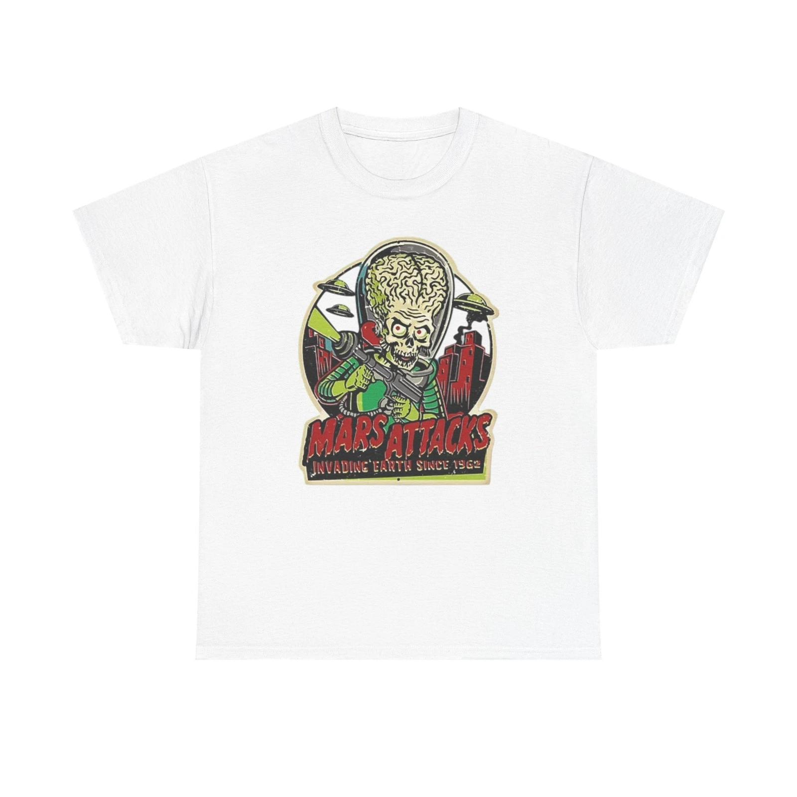 Men s and Women s T-shirts Mars Attacks Graphic XS