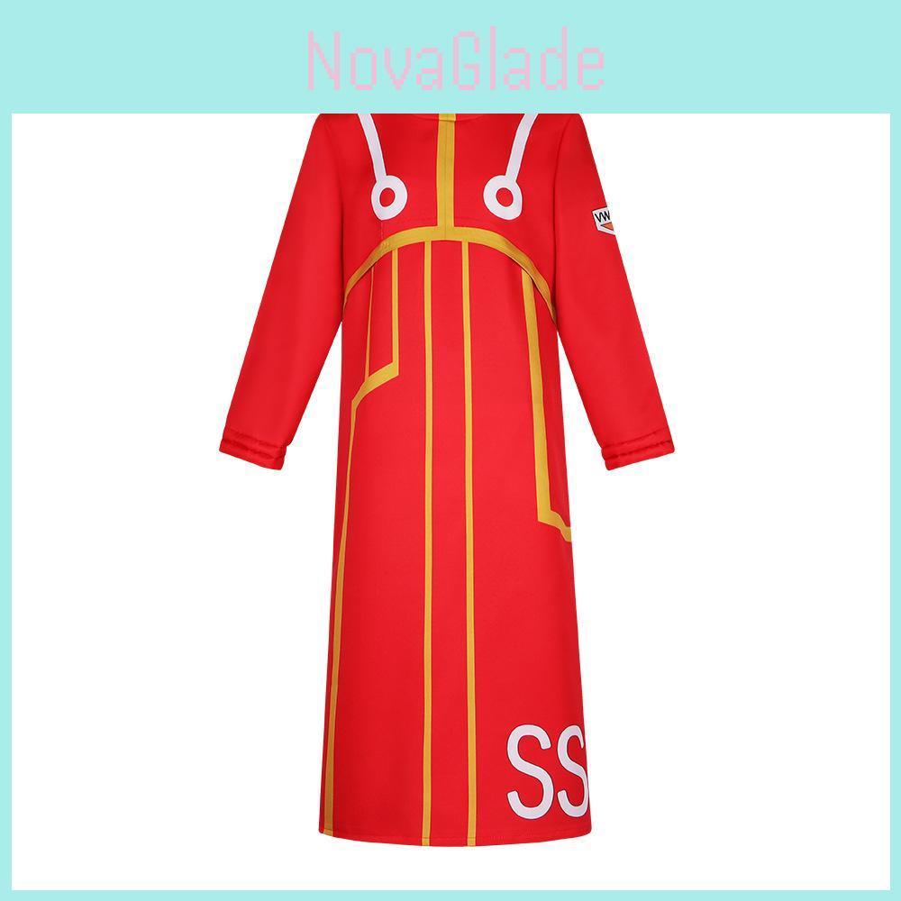 One Piece Pirate King Cosplay Kostým Luffy Bunda Anime Oblečení Role Play Oblečení