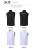 Unisex Autumn-Winter Wushu Sports Vest - Plus Velvet, Cotton, Customizable for Men & Women - Ideal for Running & Training