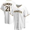 Pittsburgh Pirates Roberto Clemente 21 White Elite Baseball Jersey Unisex Fan Apparel Sportswear