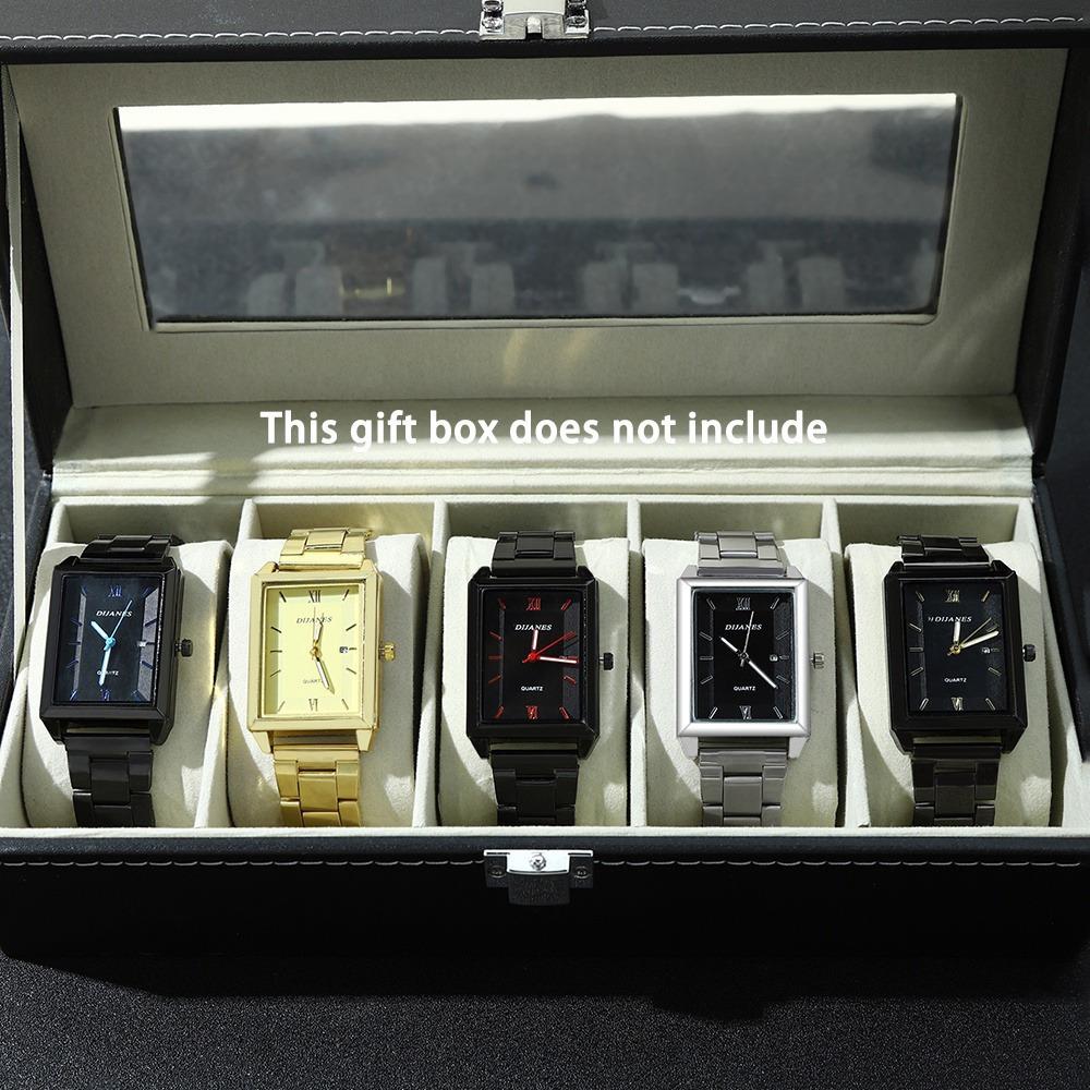 5-Piece Set Men S Watch Casual Fashion Men S Watch watch+watch+watch+watch+watch