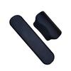 Vsenkes Motorcycle Trunk Backrest PU Rear Pad Cushion Pad Accessories Comfortable Black Shockproof Rear Top Luggage Case Box Riding Cushion Pad