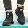 Outdoors Indestructible Shoes Work Boots Steel Toe Shoes Men Safety Boots Anti-Smash Anti puncture Industrial Shoes Non-slip