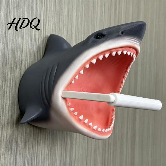 Regalo práctico para calentar el hogar Soporte de pared para rollo de papel higiénico de tortuga marina Impreso en 3D Animal marino Soporte para ambiente húmedo Rollo Impermeable Baño Tissue