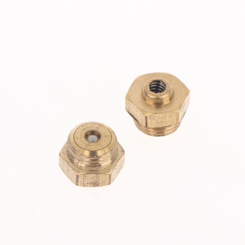 2pcs Brass Moka Pot Safety Valves High Temp Resistant Durable Replacement for Picnic Outdoor Coffee Brewing