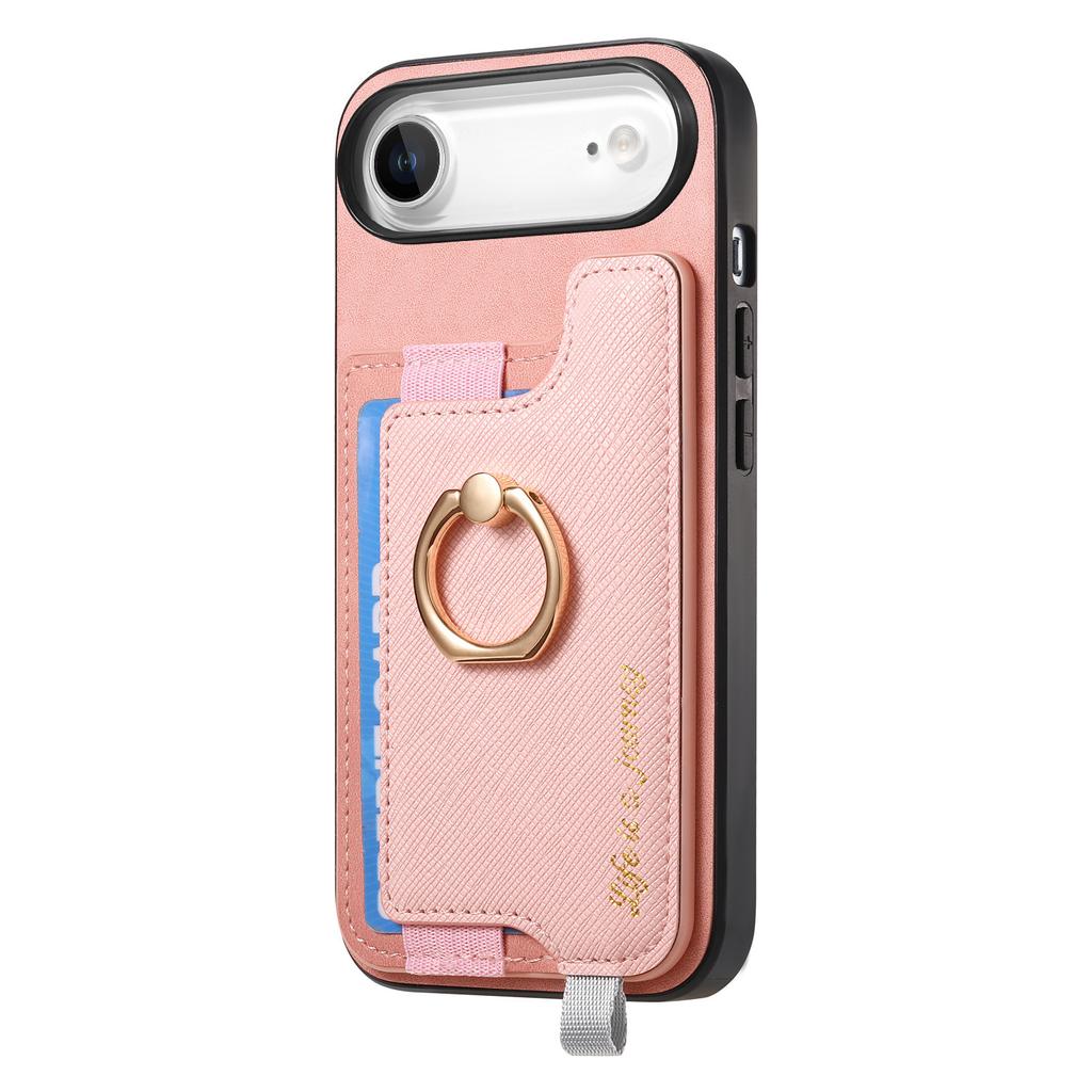For iPhone Air Case 2 in 1 Magnetic Detachable Card Holder Leather Back Cover