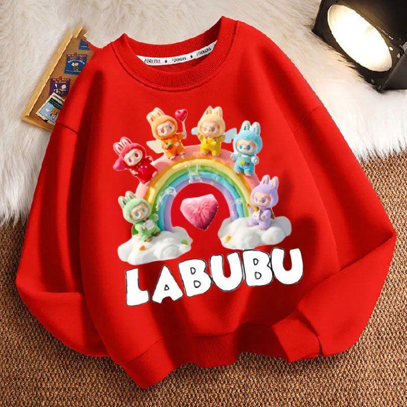 Children's Cute Hoodies, Fashionable Long-sleeved Loose Hoodies for Boys and Girls In Spring and Autumn