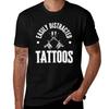 Easily Distracted By Tattoos Tshirt Gym Exercise Short Sleeve Tshirt