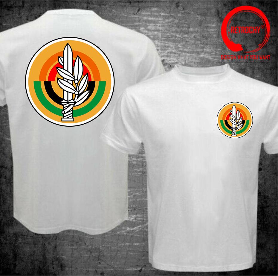 Front Back Print Fashion Israeli Army Israel Mazi Idf Symbol TShirt Military Green T Shirt Unisex Unisex Stylish Basic Tee Shirt