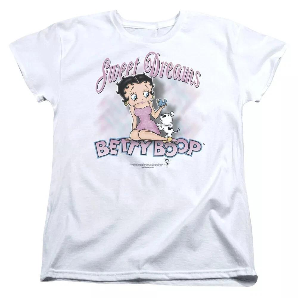 Betty Boop  Sweet Dreams  Women s T-Shirt S