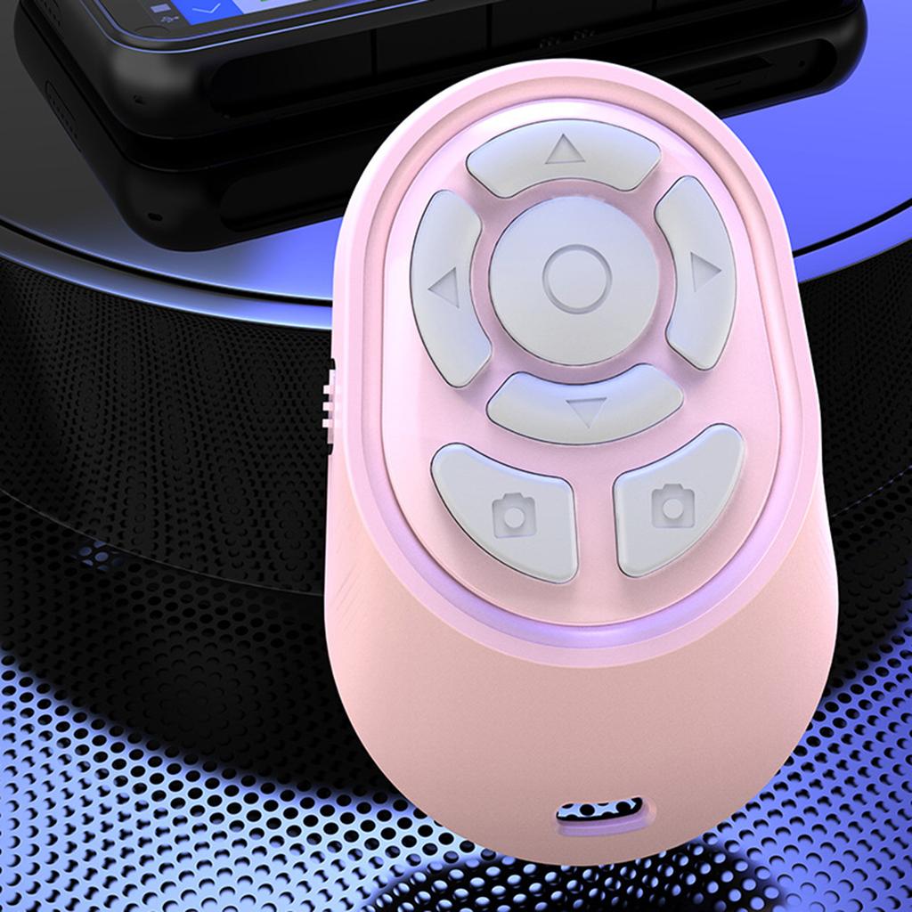 Rechargeable Wireless Page Turning Camera Photo Selfies Shutter Release Button Built-in 200mAh Battery for Presentations